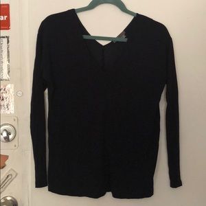 V neck long sleeve